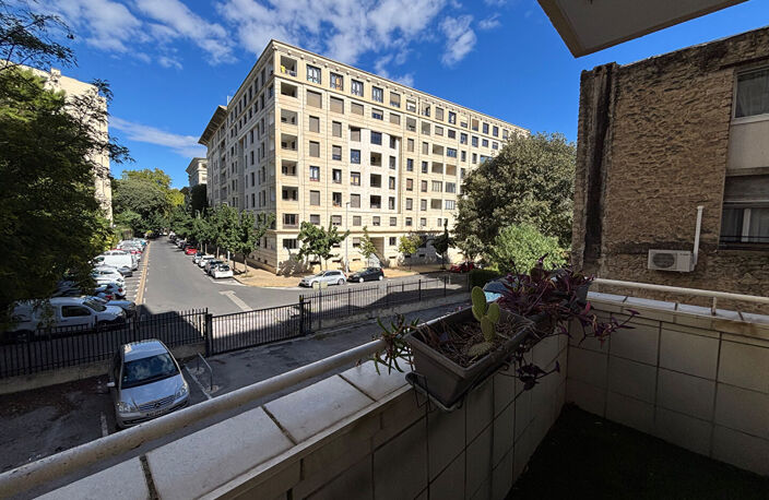 A VENDRE LOUE - TYPE 2 AVEC BALCON ET CAVE SECTEUR POLYGONE - MONTPELLIER — photo 4