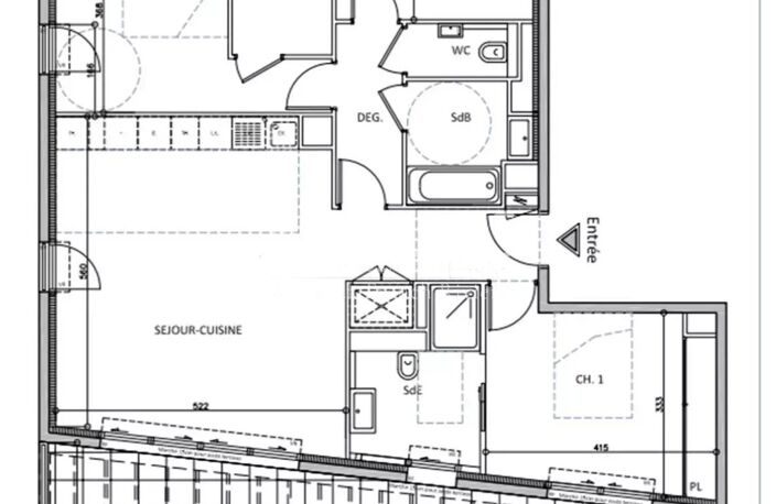 Résidence neuve  Cap D'Ail – Appartement 4 pièces dernier étage — photo 2