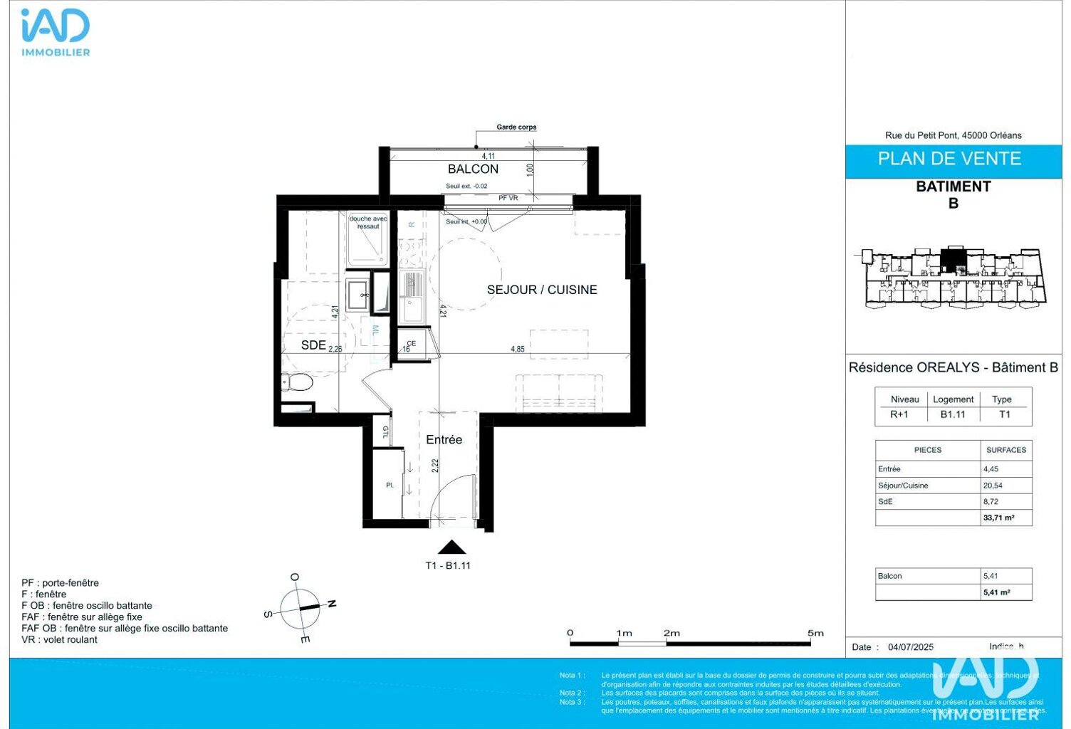 Vente Appartement 1 pièce — photo 1