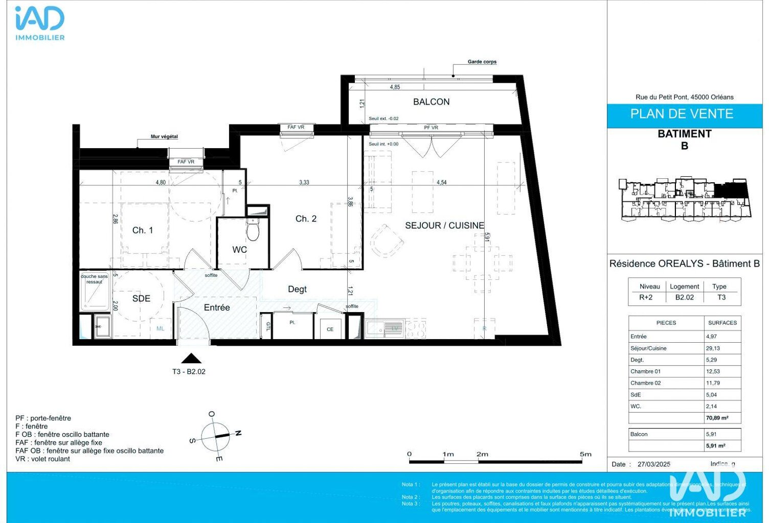 Vente Appartement 3 pièces — photo 1