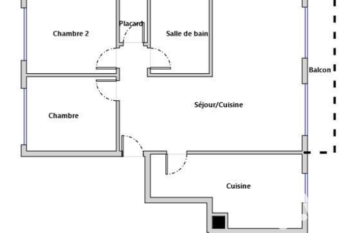 Vente Appartement 3 pièces — photo 2