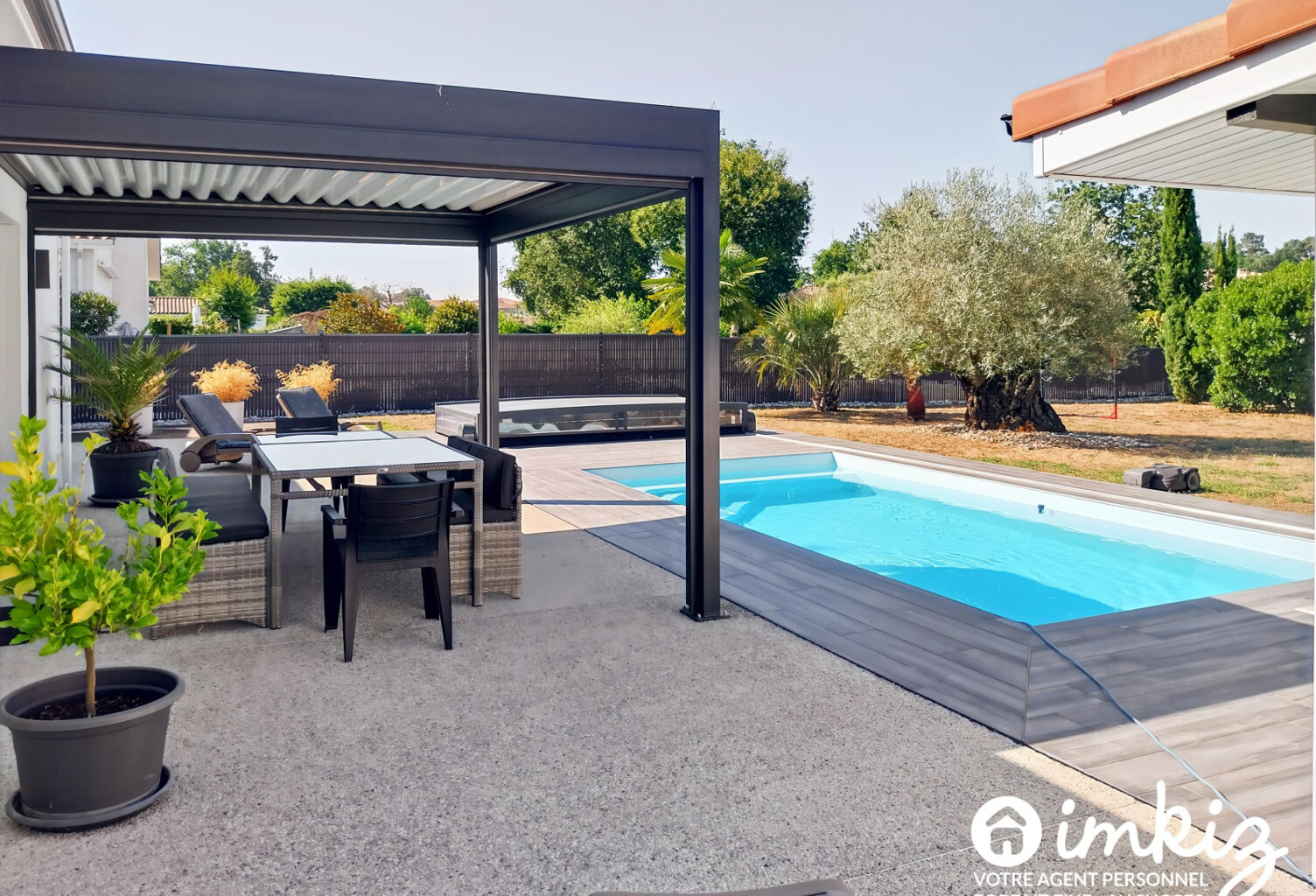 Superbe maison contemporaine avec piscine & jardin — photo 1