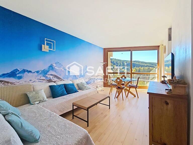 T2 + cabine, au pied des pistes et des commerces, exposé sud — photo 1