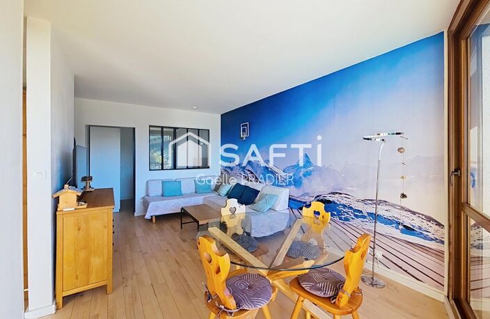 T2 + cabine, au pied des pistes et des commerces, exposé sud — photo 2