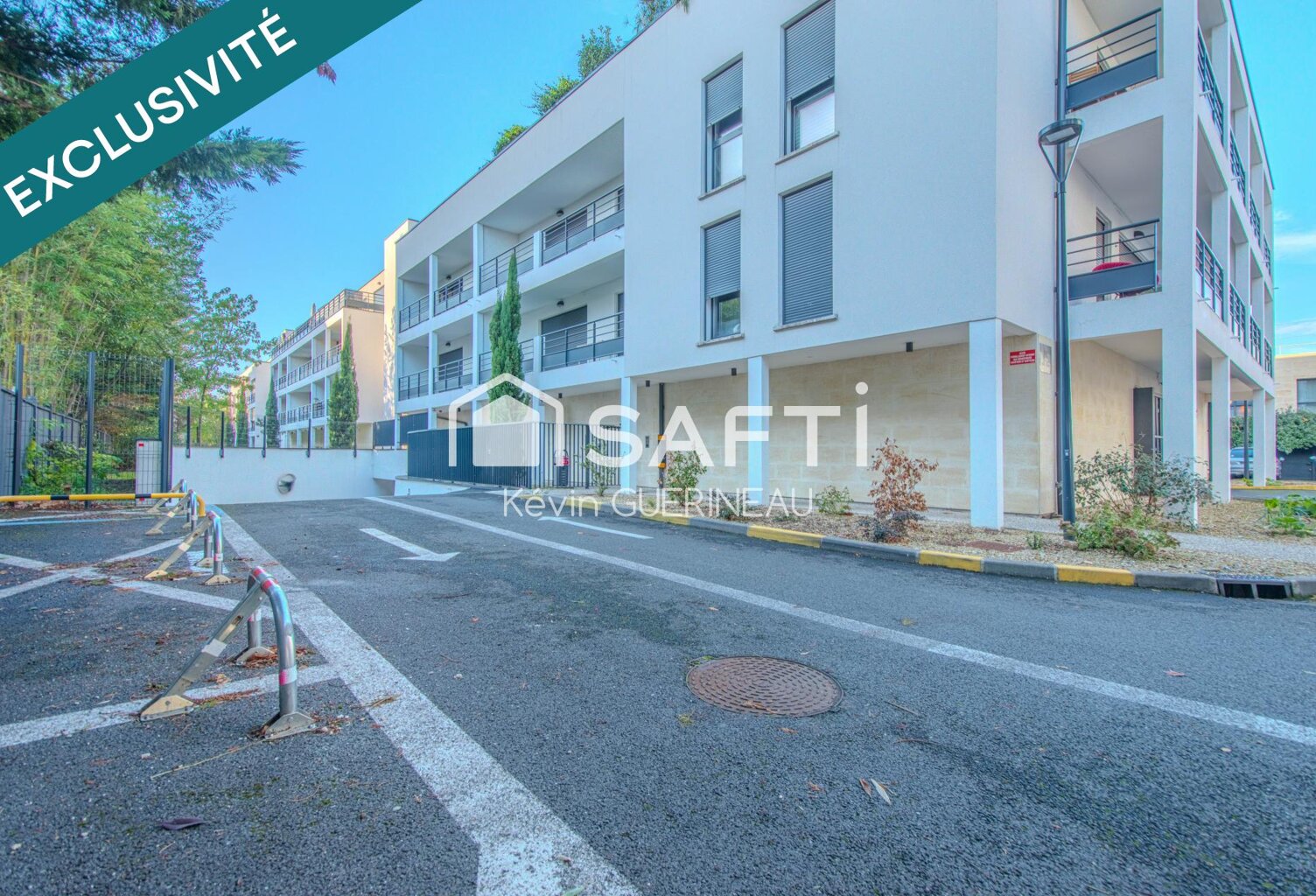 Bordeaux Caudéran  T3 récent au calme avec balcon filant et parking sécurisé — photo 1