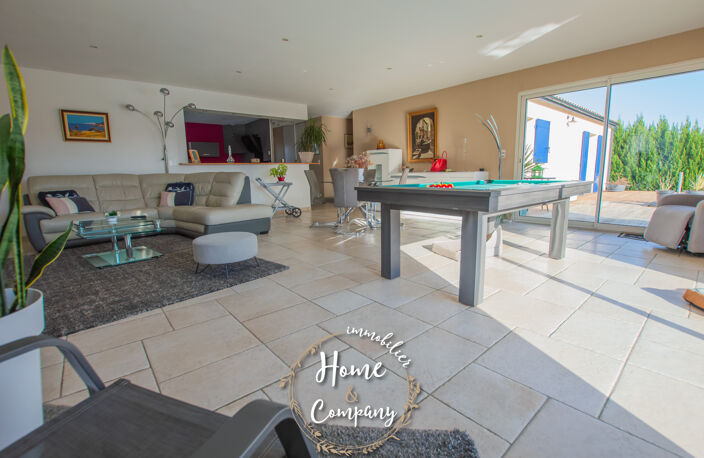 MONTPELLIER-DE-MEDILLAN - MAISON DE PLAIN-PIED AVEC PISCINE — photo 4