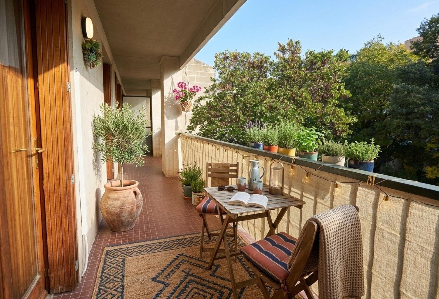 Secteur Jules Ferry -  Appartement au calme sans nuisances entièrement rénové de 79 m² avec balcon, loggia et cave. — photo 1