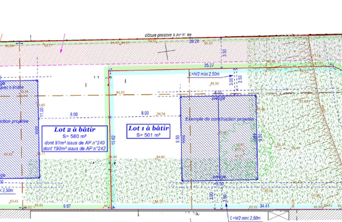 Vente Terrain à bâtir 580 m&sup2; — photo 3