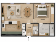 VENDU LOUÉ   STUDIO 35,74 M2   LYON 3   RUE DE CRÉQUI — photo 2