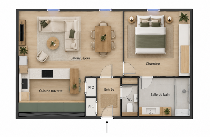 VENDU LOUÉ   STUDIO 35,74 M2   LYON 3   RUE DE CRÉQUI — photo 2