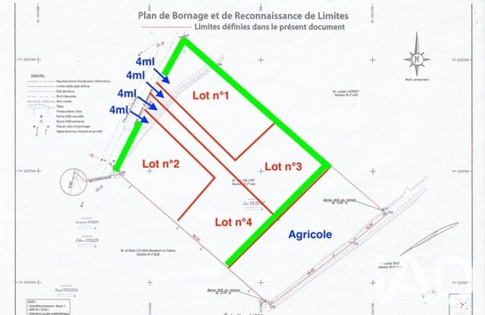 Vente Terrain 1 177 m&sup2; — photo 3