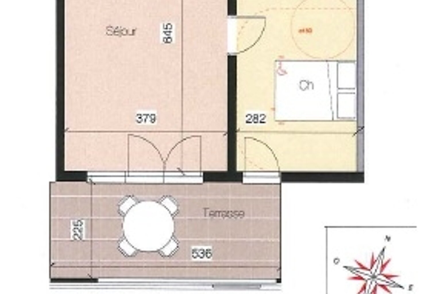 Location Appartement 2 pièces — photo 1