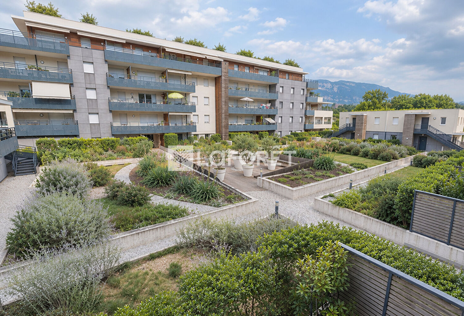 Appartement Aix Les Bains 3 pièce(s) 57.61 m2 — photo 1