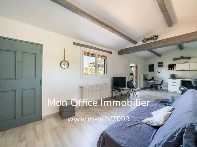 Référence : 7099-PAN. - Appartement 2 pièces de 48 m² avec terrasse à Aix-en-Provence — photo du bien
