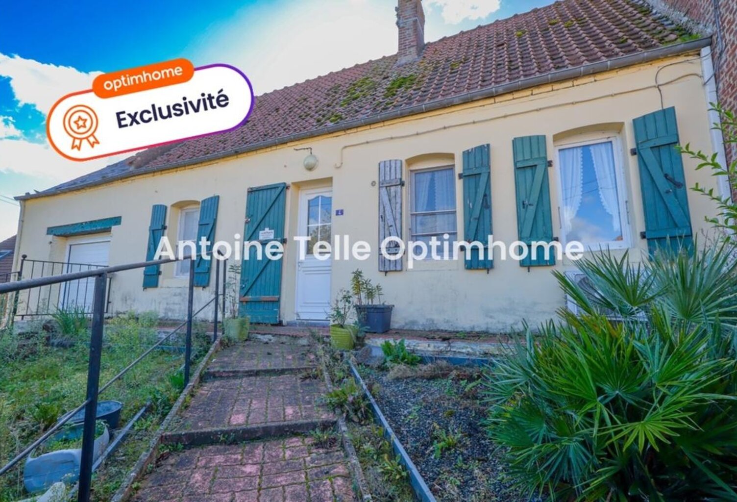Exclusivité - Maison semi-individuelle avec garage & jardin clos à Catillon sur Sambre 59360 — photo 1