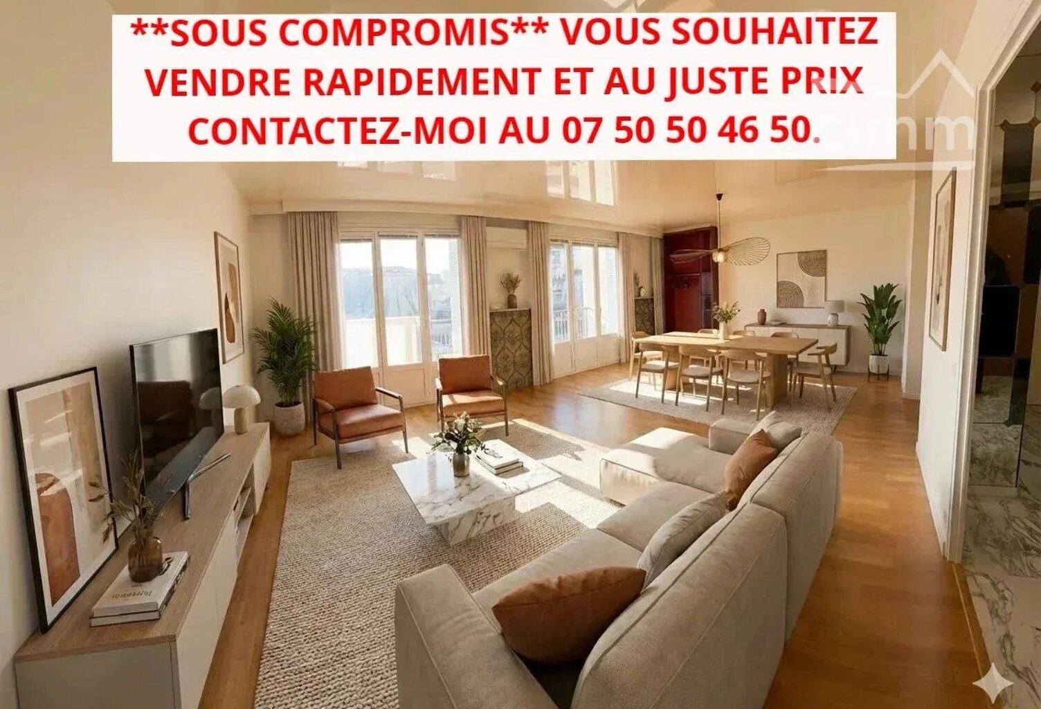 - SUPERBE T3 - 70 m² -  GRANDCLÉMENT - — photo 1