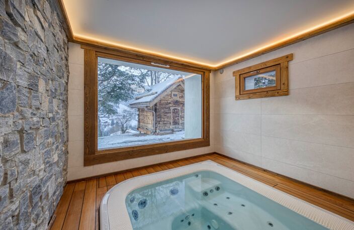 Chalet traditionnel de prestige – Accès direct aux pistes de ski à LA CLUSAZ (74) — photo 2