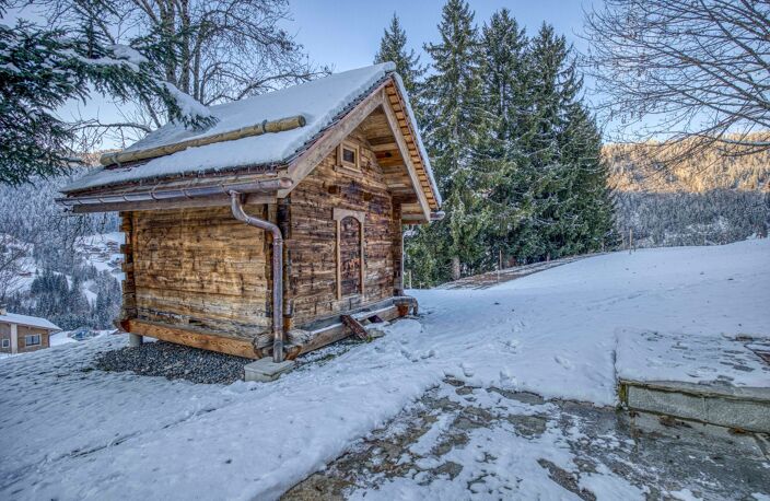 Chalet traditionnel de prestige – Accès direct aux pistes de ski à LA CLUSAZ (74) — photo 5