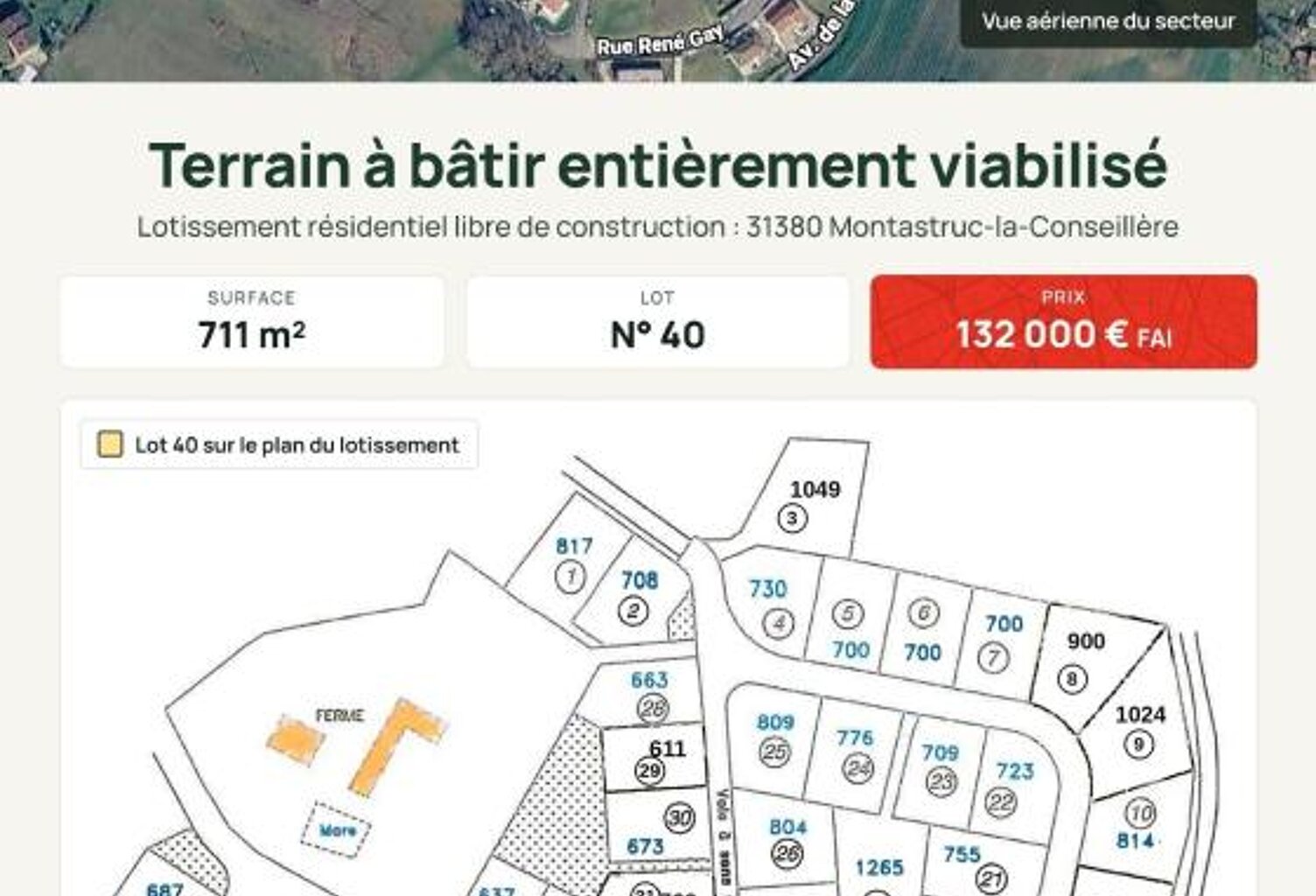 Terrain à bâtir - Frais de notaire offerts jusqu'à la fin de l'année — photo 1