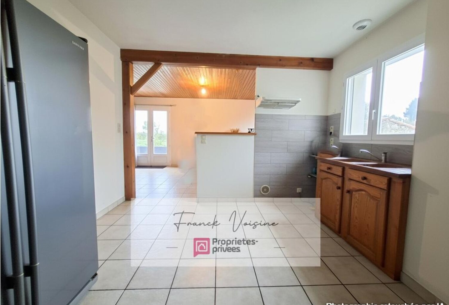 Maison aux Herbiers, maison plain-pied de 94 m2 avec 2 chambres sur une parcelle de 1250 m env2 env 4 pièce(s) 94.35 m2 — photo 1