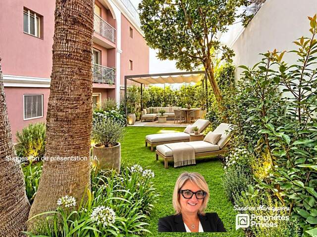 NICE CIMIEZ 4 PIÈCES  JARDIN 107 M² -PISCINE CHAUFFÉE   GARAGE + 2 PARKINGS — photo du bien
