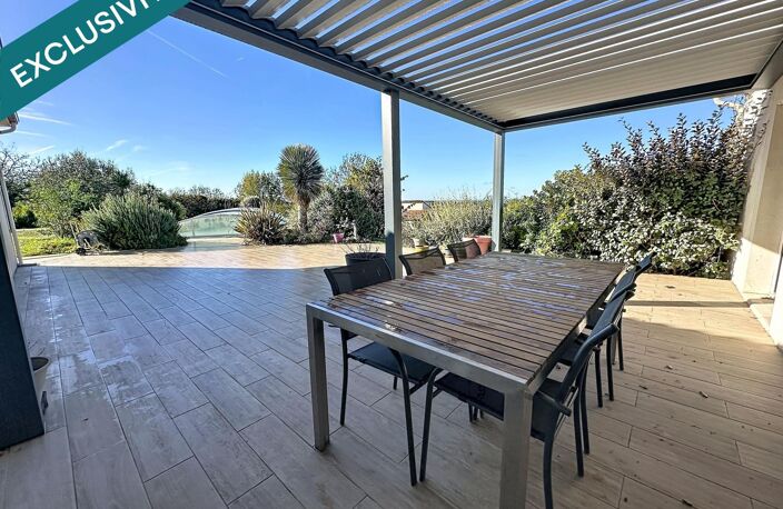 Maison familiale de 200 m²  , 4 chambres , bureau ,sous-sol ,  piscine, grand terrain et vue dégagée à Villesèque — photo 2