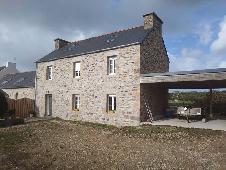 A VENDRE A LANNILIS FERMETTE RENOVEE — photo 1