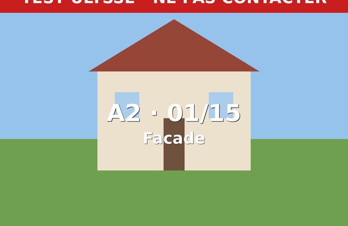 TEST ULYSSE - A2 - Maison 6 pieces avec jardin a vendre — photo 3