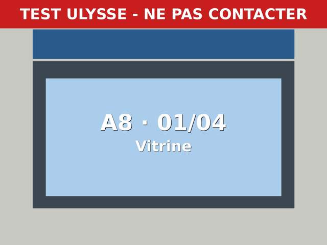 TEST ULYSSE - A8 - Local commercial 120 m2 a vendre — photo du bien
