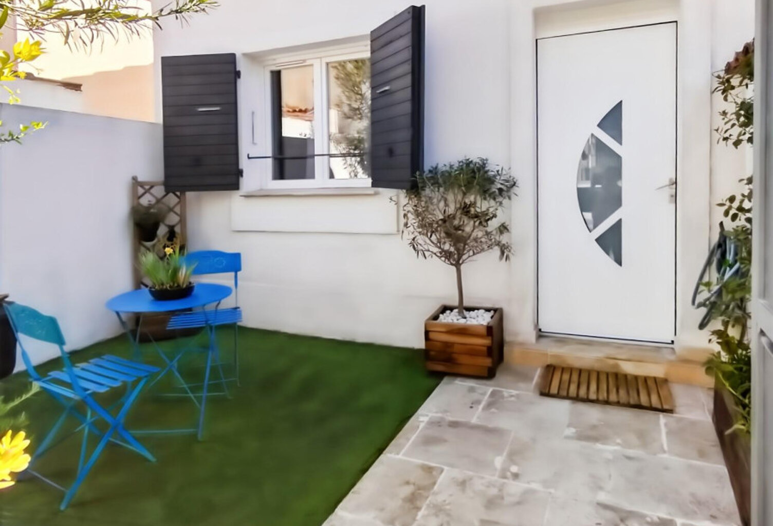 MAISON T3 JARDIN -12EME ST BARNABE BOIS LUZY — photo 1