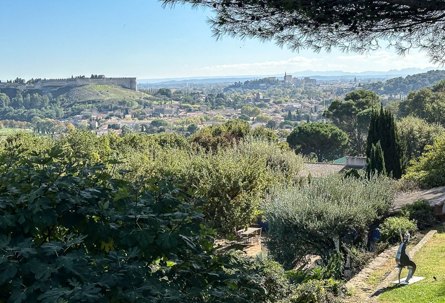 Maison architecte avec vue panoramique et piscine Villeneuve les avignon — photo 1