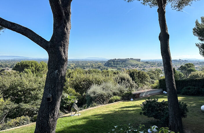 Maison architecte avec vue panoramique et piscine Villeneuve les avignon — photo 5