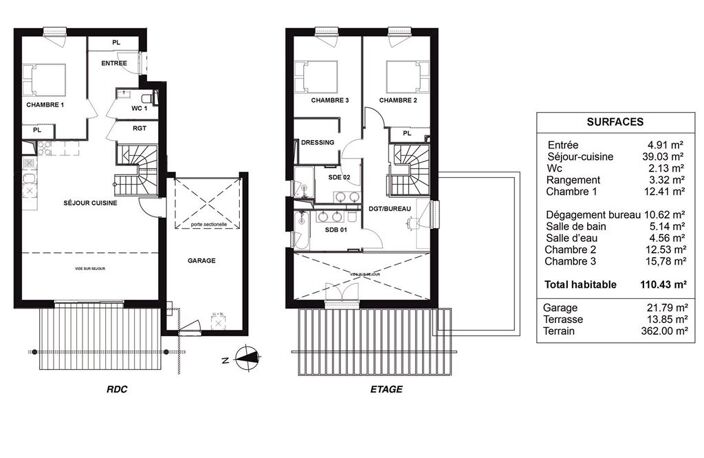 Maison Contemporaine - 110m ² — photo 3