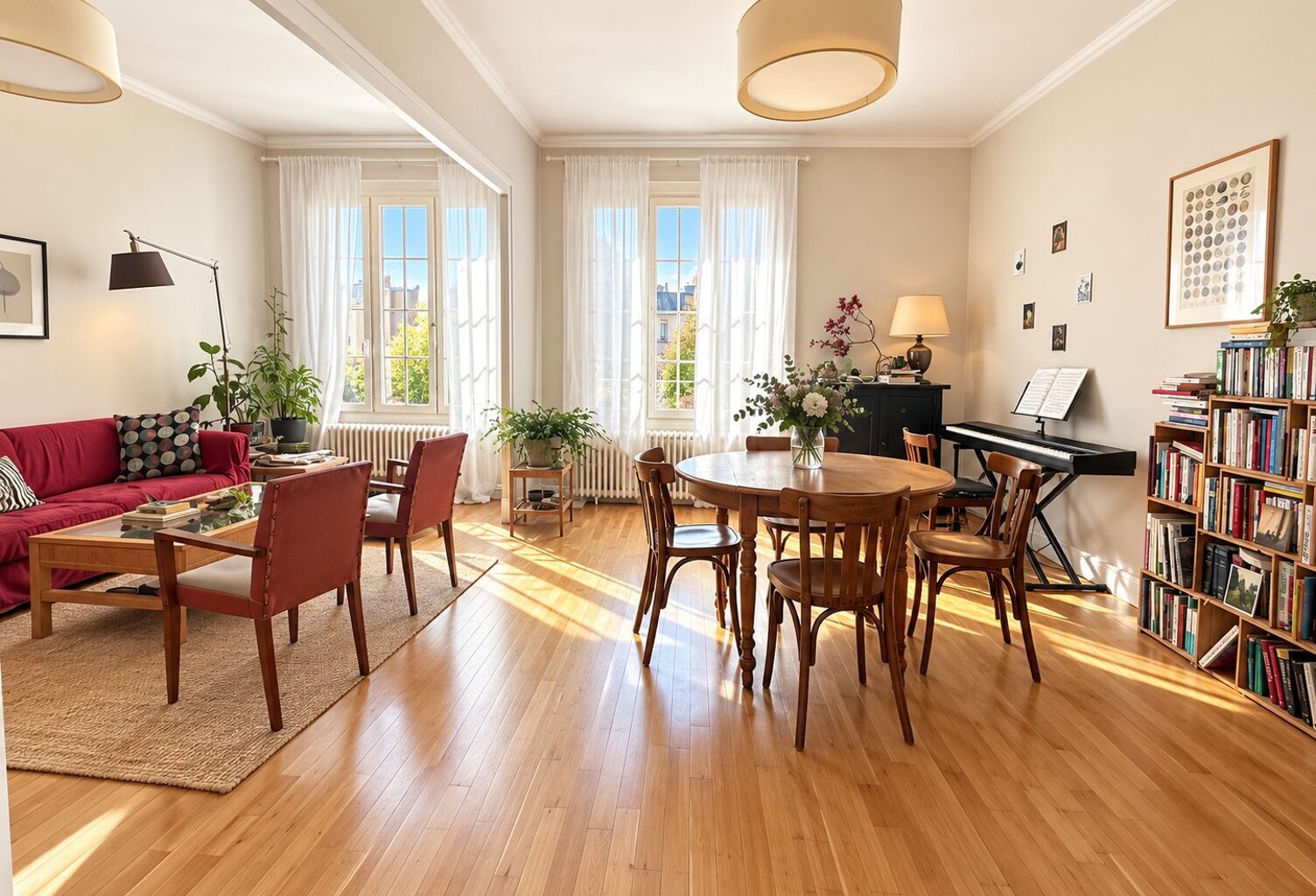 PREBENDES-RABELAIS, Bel Appartement de 63m² Charme ancien. Loca — photo 1