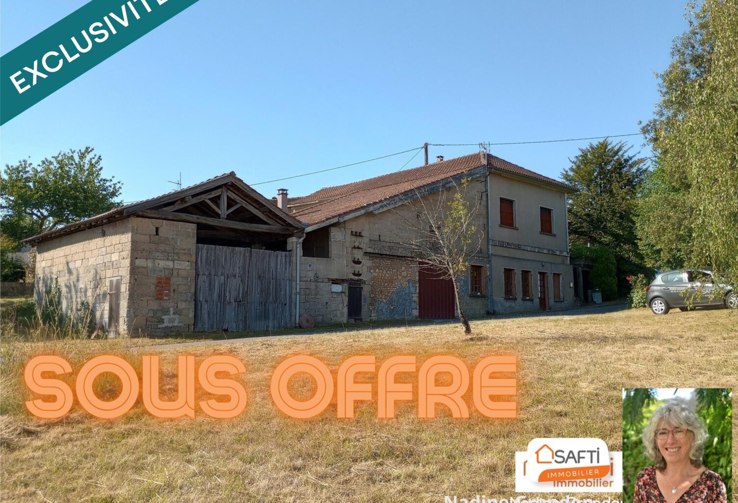Ensemble immobilier de 162 m² avec deux maisons, dépendances et terrain — photo 1