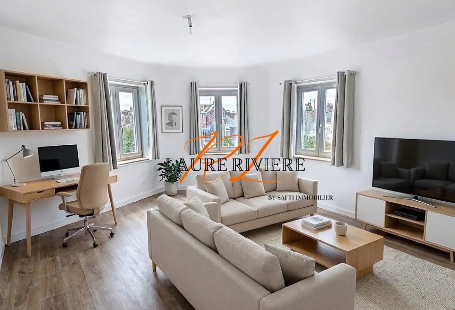 Studio lumineux de 24 m² au dernier étage, secteur Brûle-Maison — photo 1