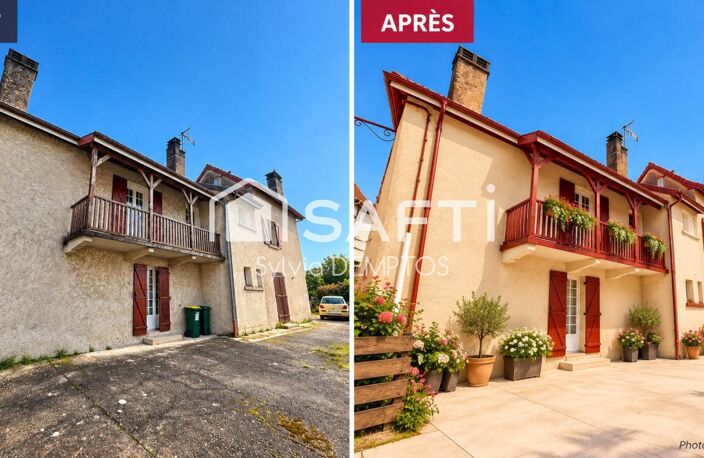 MMEUBLE DE RAPPORT DE 171 M²  4 LOGEMENTS  TERRAIN DE 710 M² - ORTHEZ — photo 2