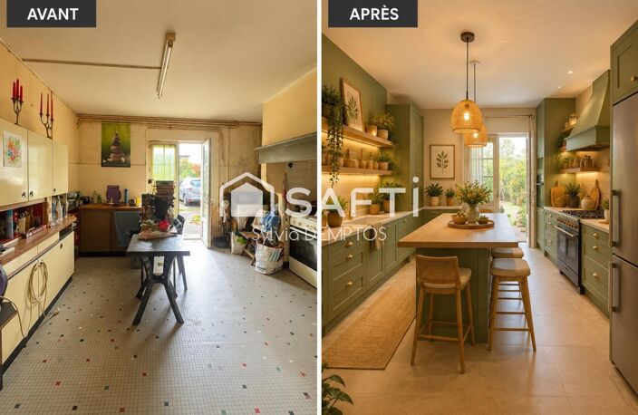 MMEUBLE DE RAPPORT DE 171 M²  4 LOGEMENTS  TERRAIN DE 710 M² - ORTHEZ — photo 5