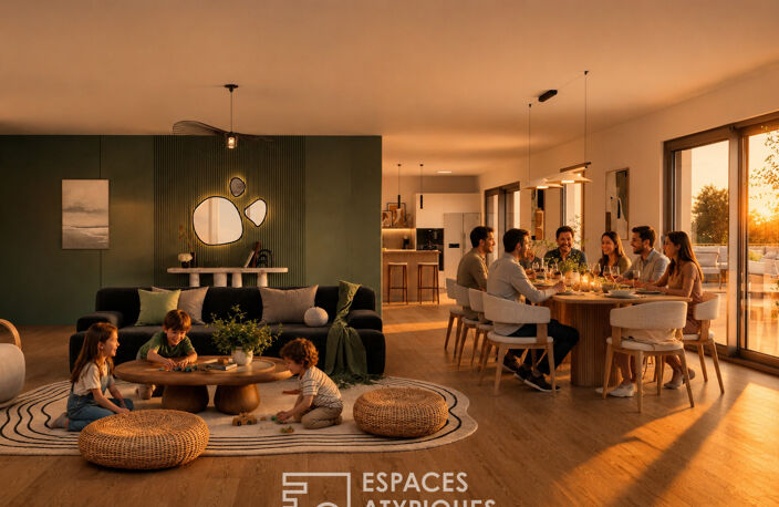 Attique d'exception avec terrasse panoramique sur Saint Cyr au Mont d'Or — photo 2