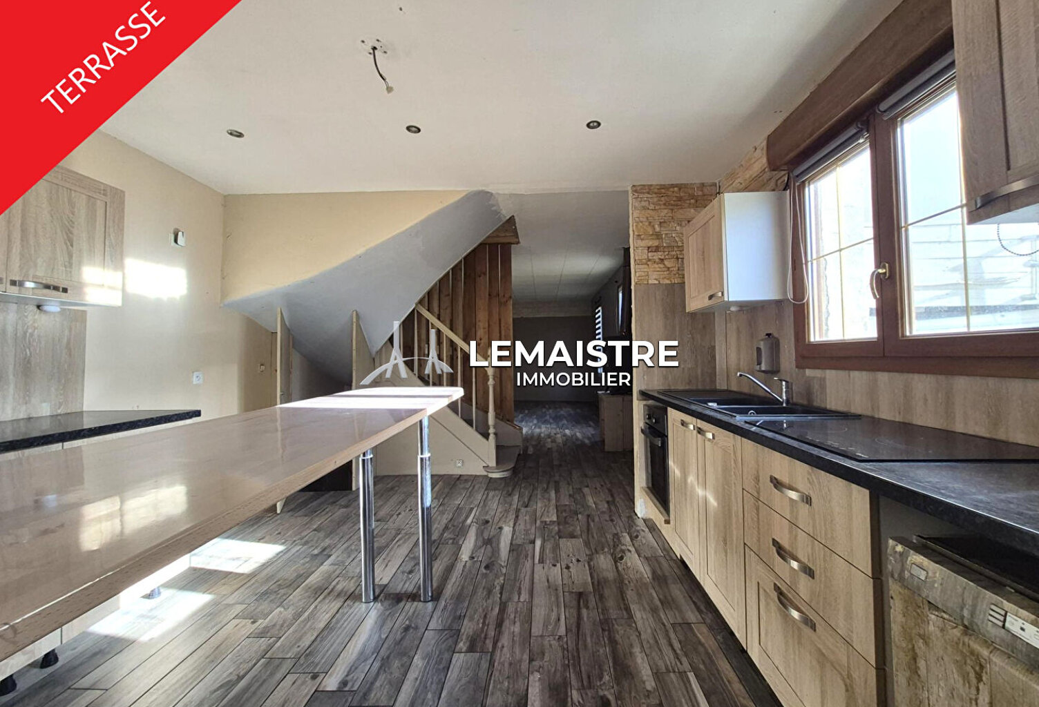 Maison à vendre - Le Havre- Quartier de l'Eure - 4 chambres - Terrasse et stationnement — photo 1