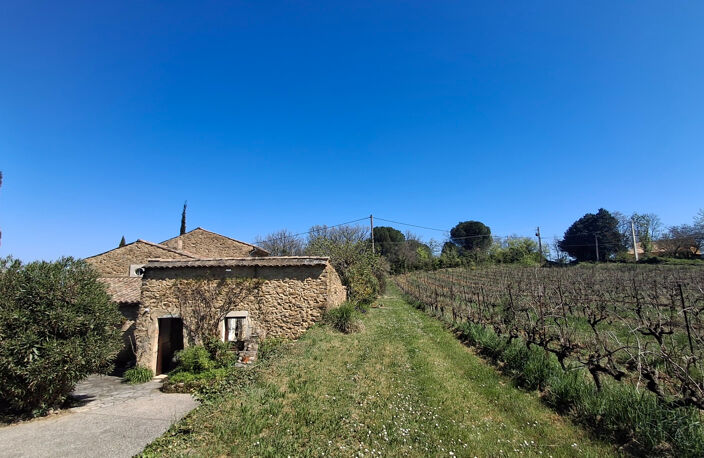 Exclusivité  , Saint Paulet de Caisson -  Mas restauré au calme sur 2 385 m² de terrain — photo 2