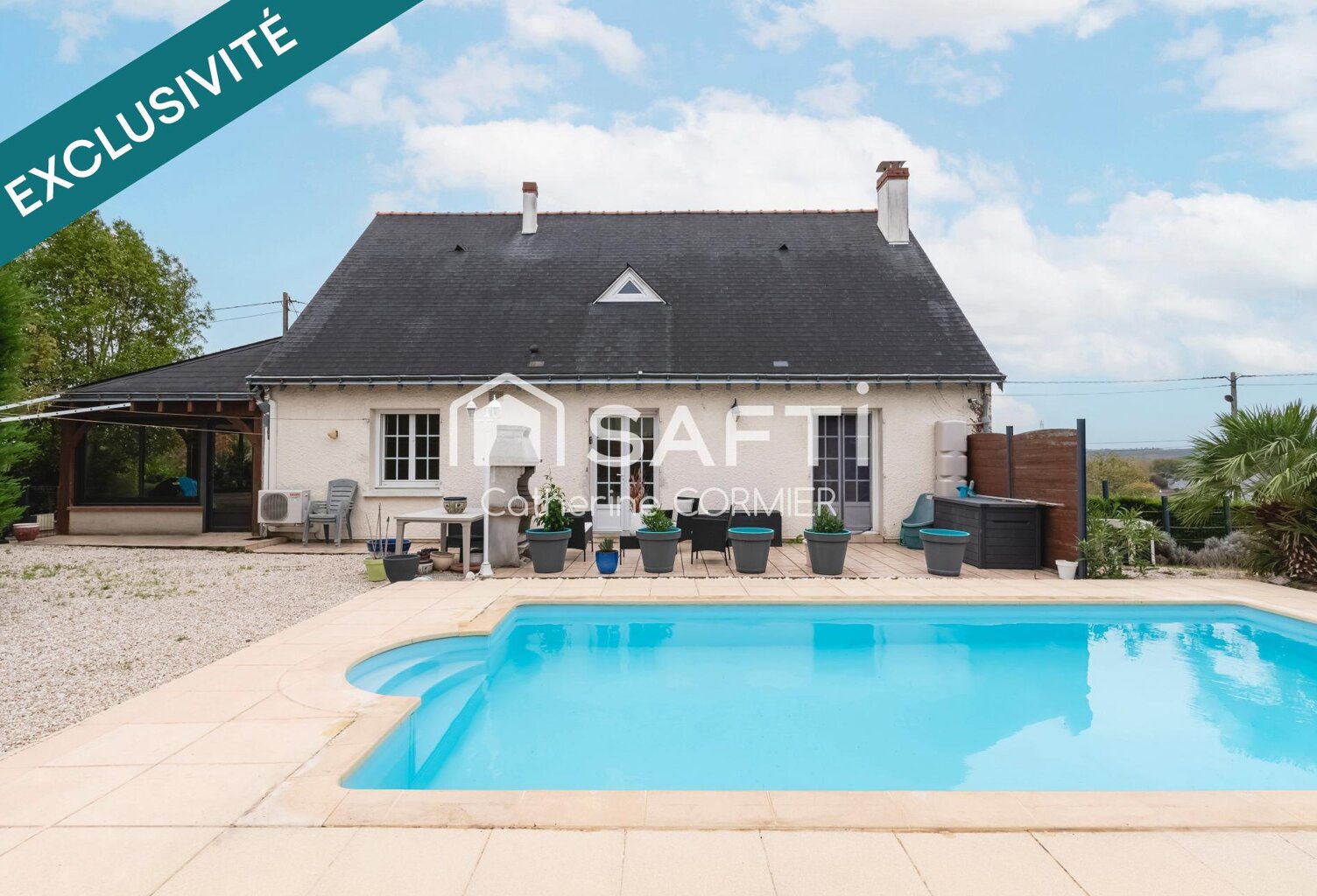 Maison de 179 m2 avec piscine et sous sol complet — photo 1