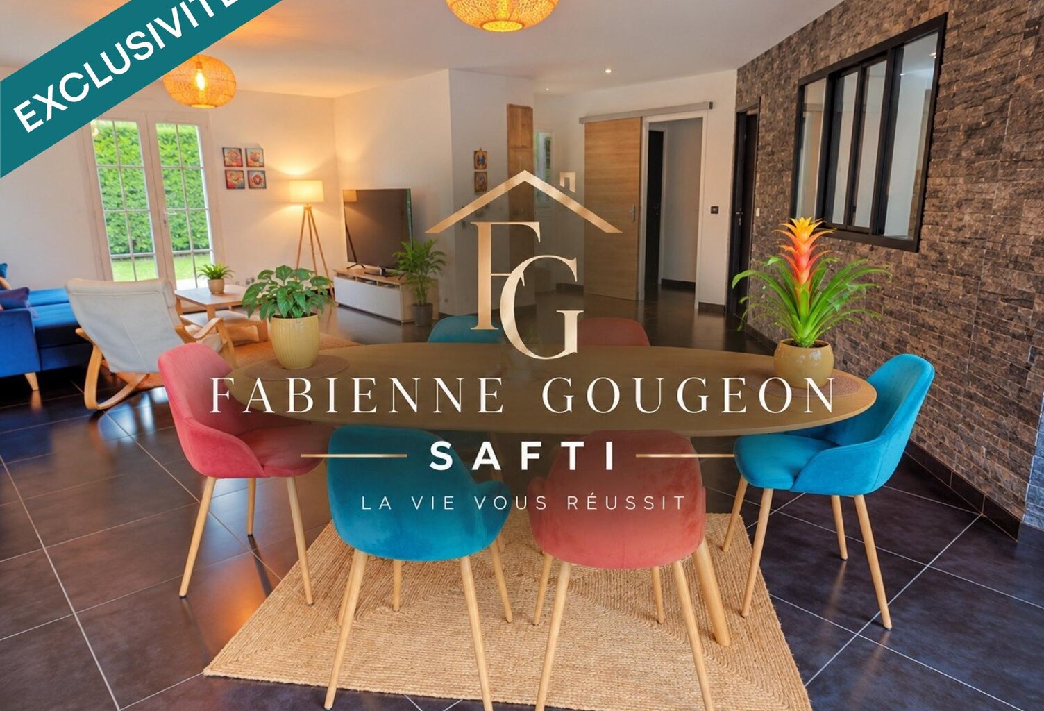 SOYAUX  SUPERBE PLAIN-PIED CONTEMPORAIN DE 165 M²  4 CHAMBRES — photo 1