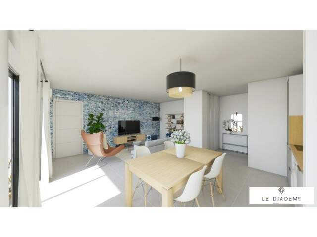 Séduisant T3 avec terrasse et parking — photo du bien