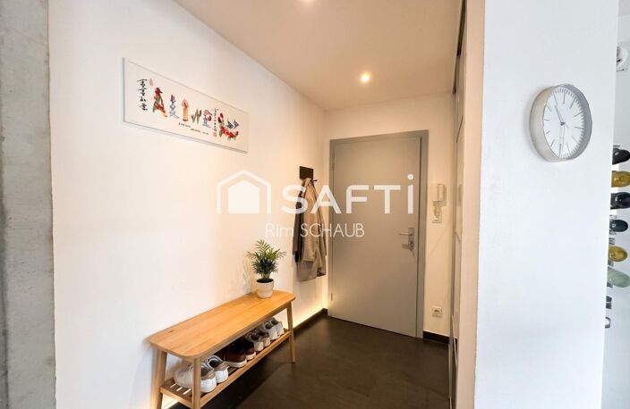 HÉSINGUE (68220)  Bel appartement 2 pièces rénové avec balcon Ouest, garage fermé et cave — photo 3