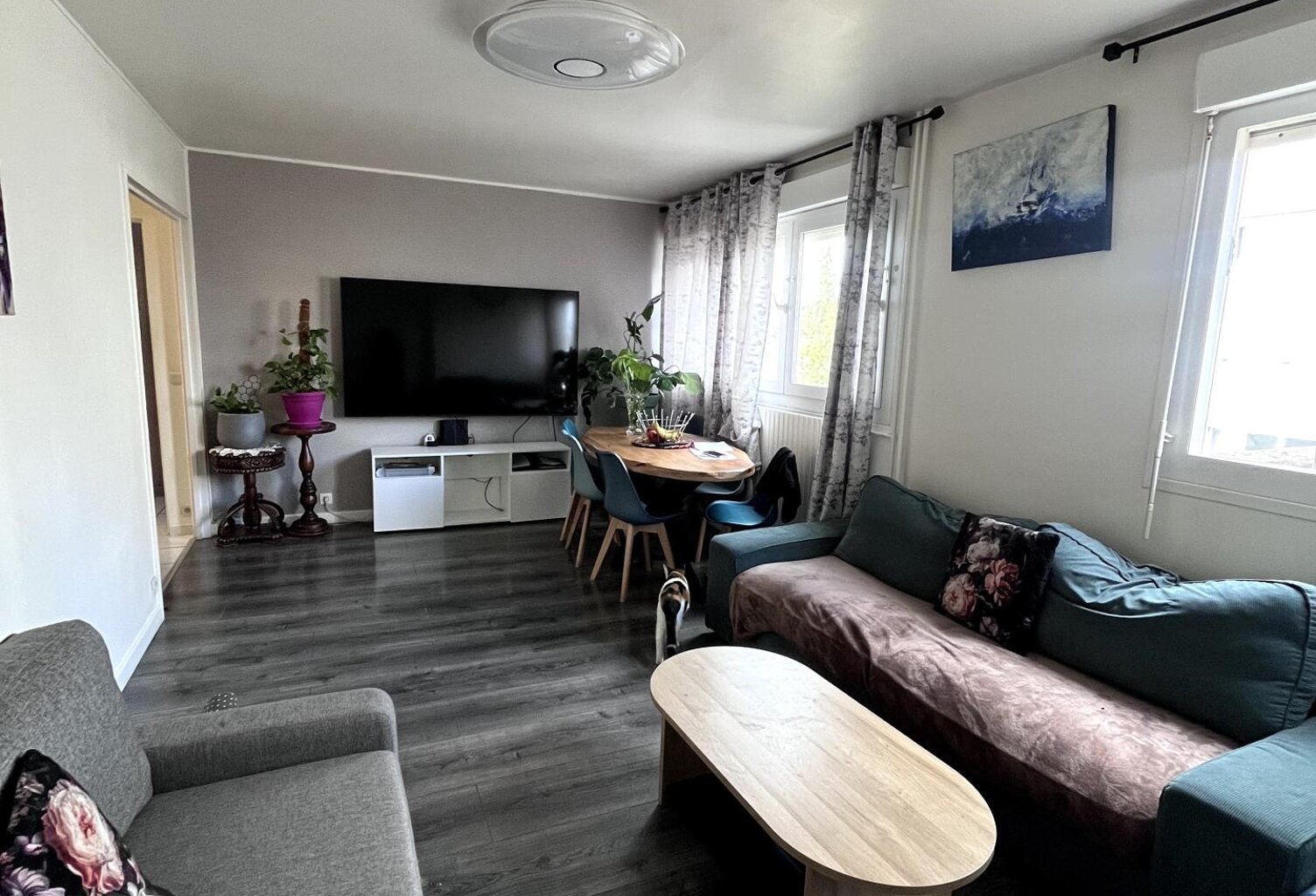À VENDRE  APPARTEMENT T5 DE 91,36 m² AVEC 4 CHAMBRES, CAVE ET PARKING À MONTMAGNY — photo 1