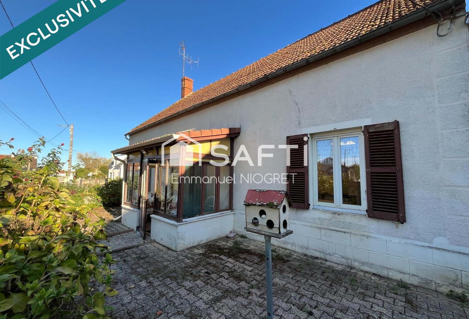 Ancienne maison de 82m² sur un terrain de 747m² — photo 1