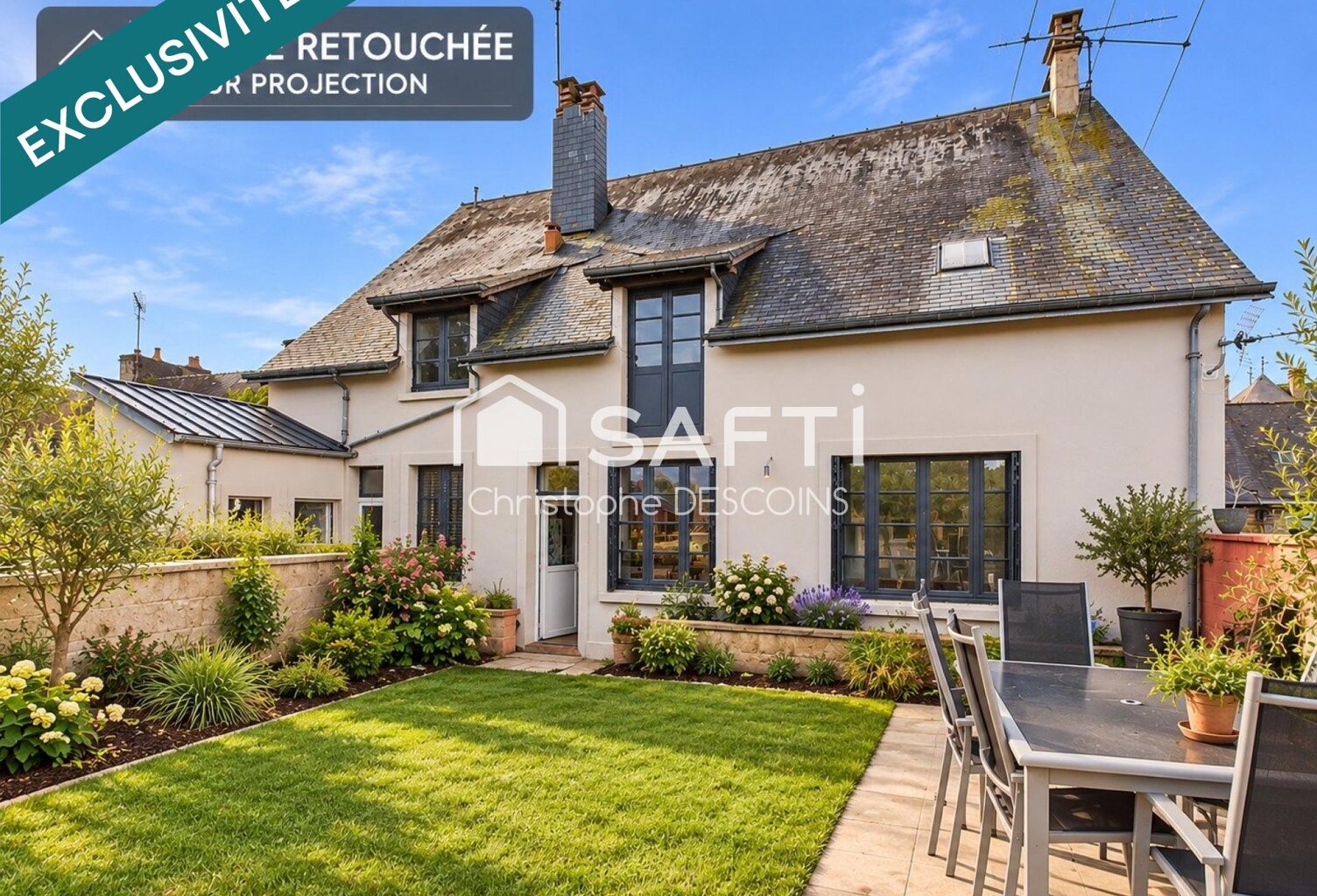 MAISON DE VILLE AVEC JARDIN ET FORT POTENTIEL D'AGRANDISSEMENT À LASSAY-LES-CHÂTEAUX — photo 1