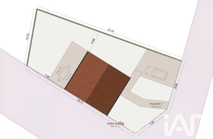 Vente Terrain à bâtir 350 m&sup2; — photo 5
