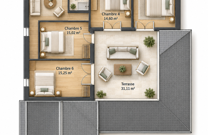Vente Maison/villa 8 pièces — photo 4